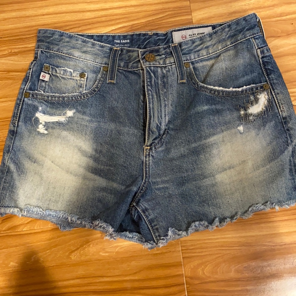 Ag Sadie high rise shorts